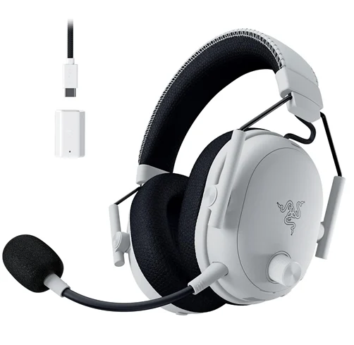 Razer BlackShark V3 Pro – Wireless ANC – Blanco – RZ04-05400200-
