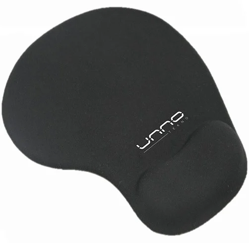 Mousepad UNNO TEKNO con gel y soporte para muñeca – MP6001BK