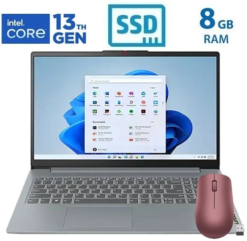 Lenovo IdeaPad Slim 3 – i3 1315U – 8GB – 512GB – Artic Grey + Mouse Gratis